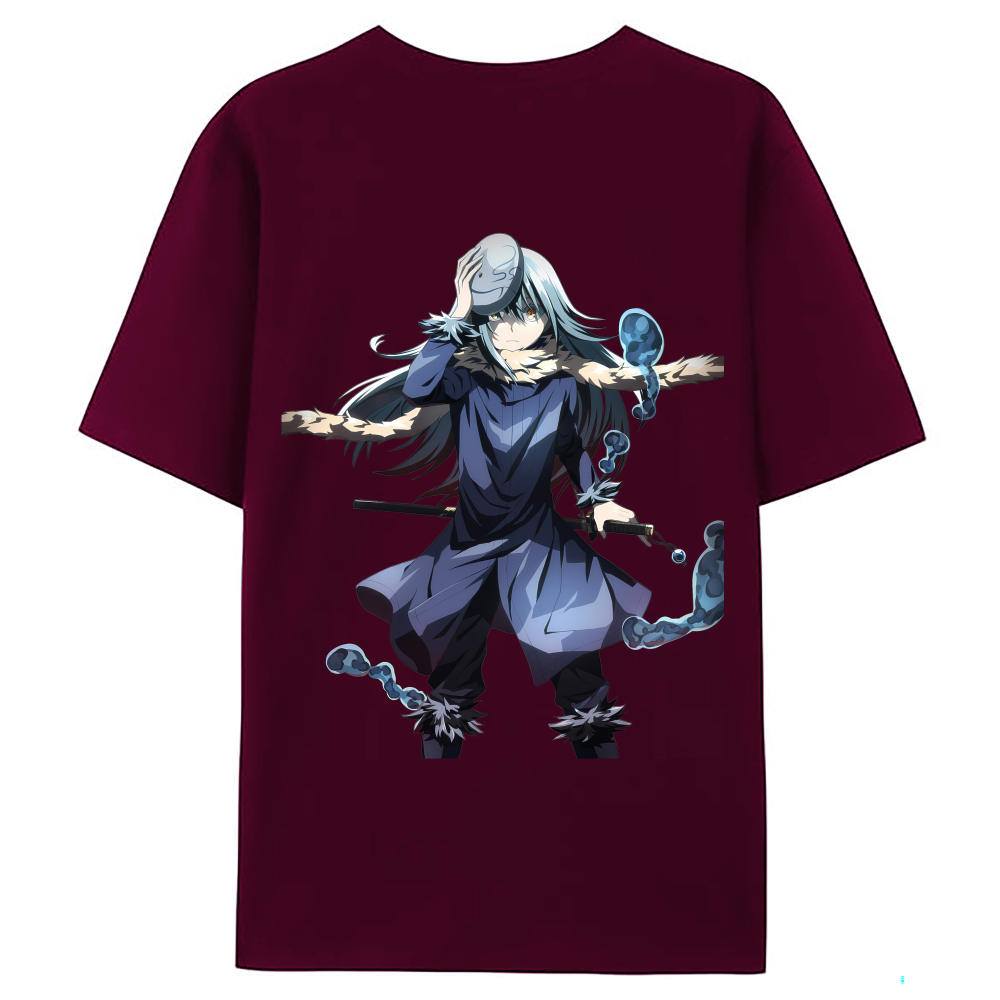 （画像用） 転スラ Regarding Reincarnated to Slime レディース半袖Tシャツ(バックプリント)